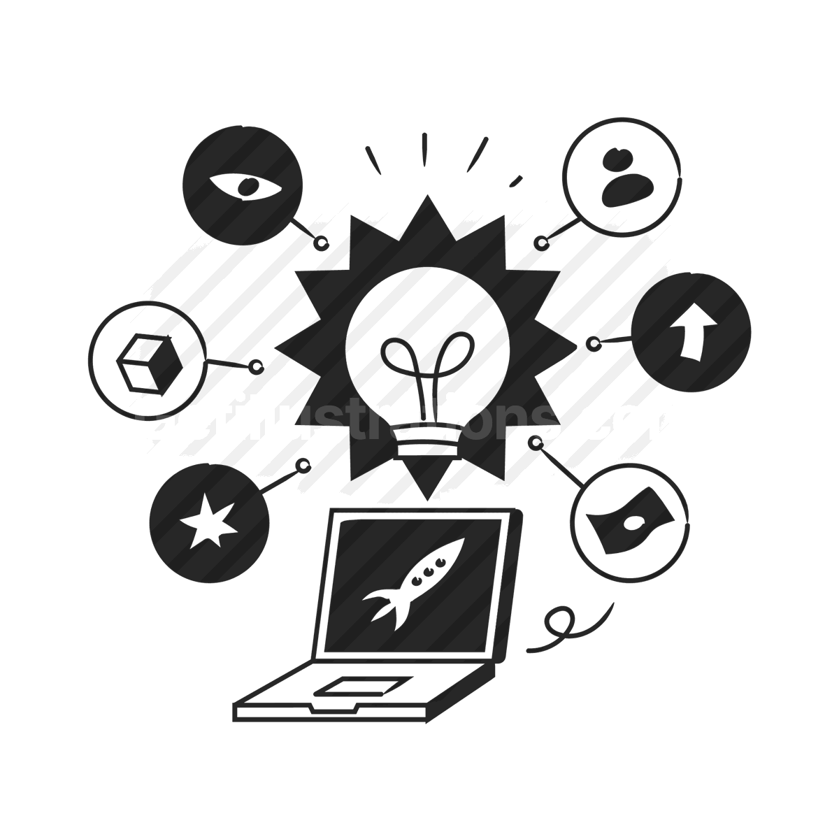 Tech and Innovation illustration preview image